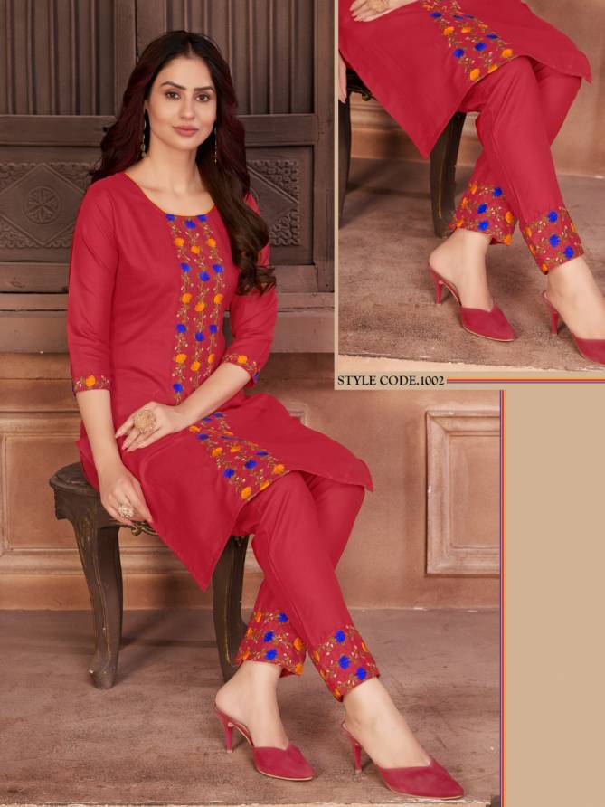 Vff Style 1001 Fancy Designer Ethnic Wear Rayon Kurti Collection